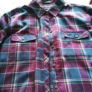 Purple and Bue shirt